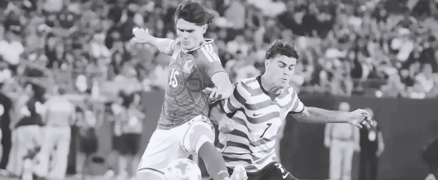 Selecciones de Estados Unidos y México en el clásico de Glendale, que terminó 3-0 y fue la primera derrota de Rafael Márquez