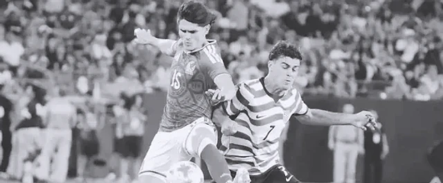 Selecciones de Estados Unidos y México en el clásico de Glendale, que terminó 3-0 y fue la primera derrota de Rafael Márquez